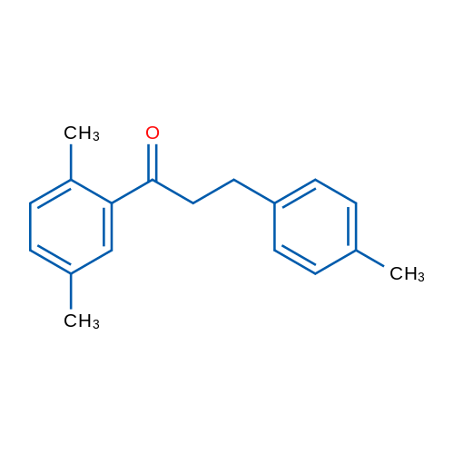 2',5'-Dimethyl-3-(4-methylphenyl)propiophenone 1g