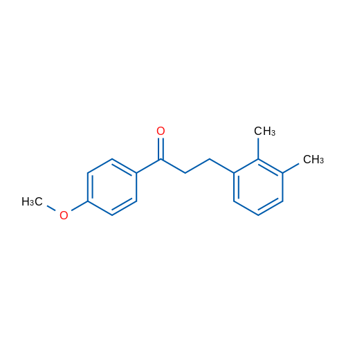 3-(2,3-Dimethylphenyl)-4'-methoxypropiophenone 1g