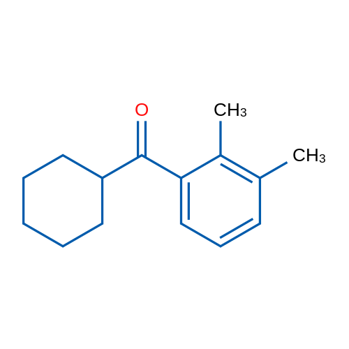 Cyclohexyl 2,3-dimethylphenyl ketone 1g