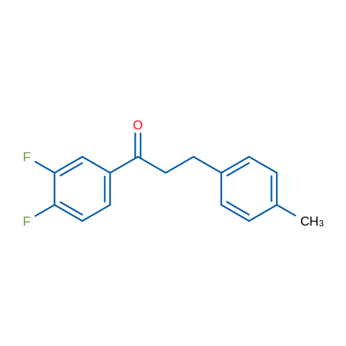 3',4'-Difluoro-3-(4-methylphenyl)propiophenone 1g