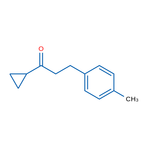 Cyclopropyl 2-(4-methylphenyl)ethyl ketone 1g
