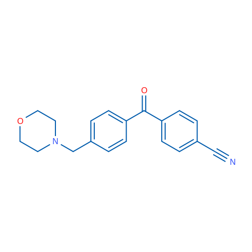 4-Cyano-4'-morpholinomethyl benzophenone 1g