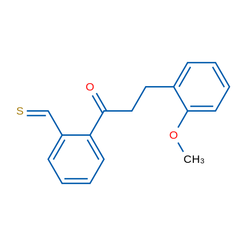 3-(2-Methoxyphenyl)-2'-thiomethylpropiophenone 1g