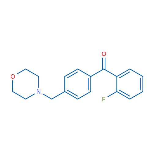 2-Fluoro-4'-morpholinomethyl benzophenone 1g
