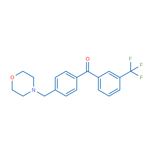 4'-Morpholinomethyl-3-trifluoromethylbenzophenone 1g