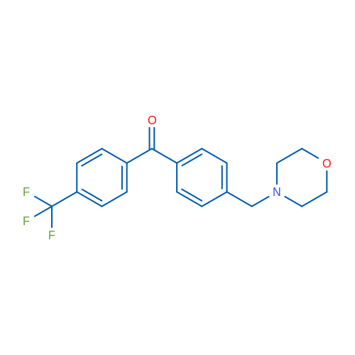 4-Morpholinomethyl-4'-trifluoromethylbenzophenone 1g