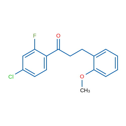 4'-Chloro-2'-fluoro-3-(2-methoxyphenyl)propiophenone 1g