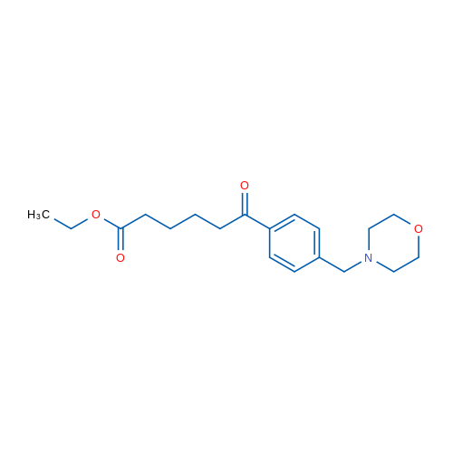Ethyl 6-[4-(morpholinomethyl)phenyl]-6-oxohexanoate 1g