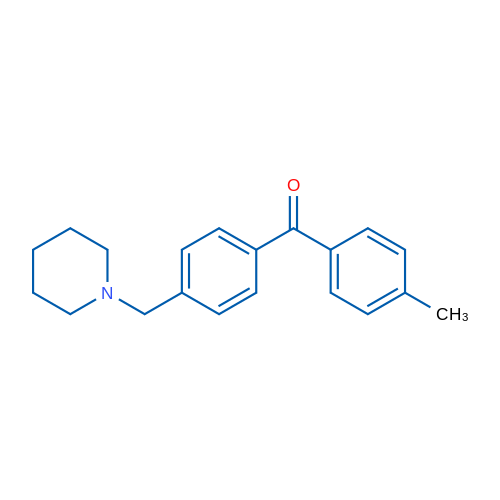 4-Methyl-4'-piperidinomethyl benzophenone 1g