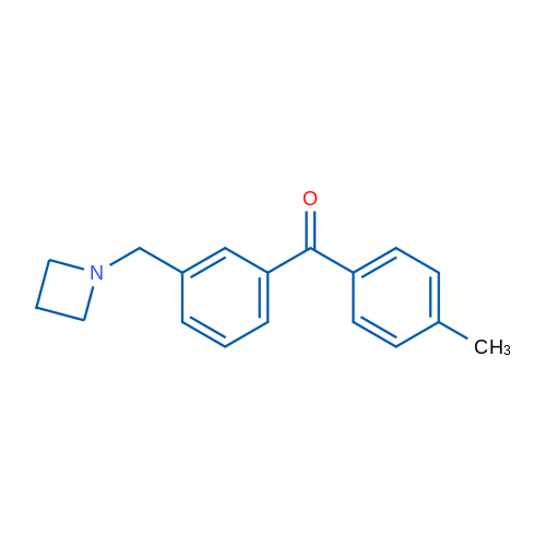 (3-(Azetidin-1-ylmethyl)phenyl)(p-tolyl)methanone 1g