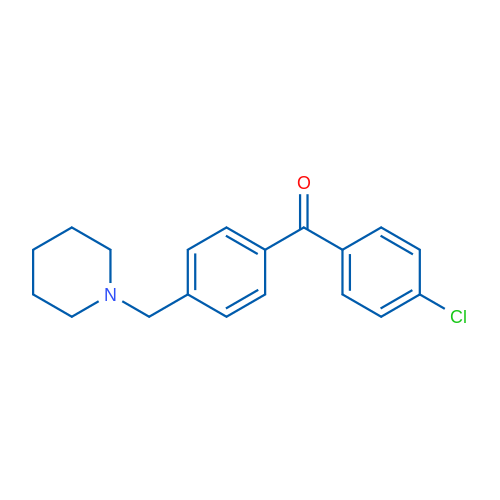 4-Chloro-4'-piperidinomethyl benzophenone 1g