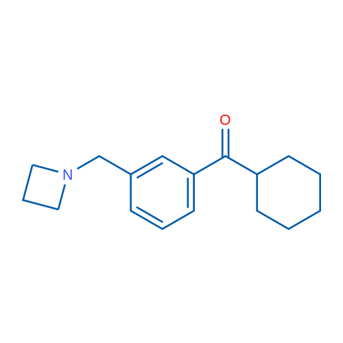 (3-(Azetidin-1-ylmethyl)phenyl)(cyclohexyl)methanone 1g