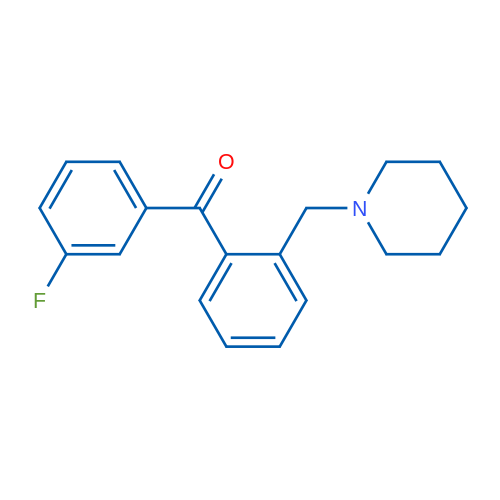 3'-Fluoro-2-piperidinomethyl benzophenone 1g
