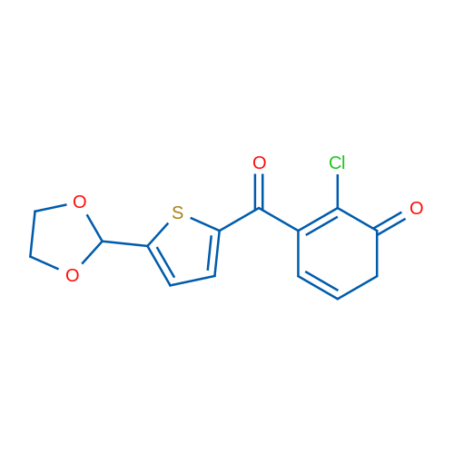 2-(2-Chlororobenzoyl)-5-(1,3-Dioxolan-2-yl)thiophene 5g