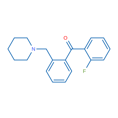 2-Fluoro-2'-piperidinomethyl benzophenone 1g