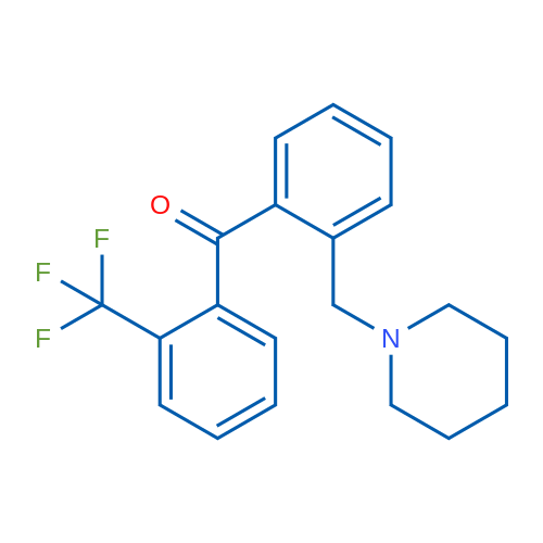 2-Piperidinomethyl-2'-trifluoromethylbenzophenone 1g