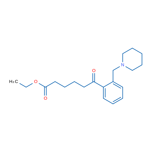 Ethyl 6-oxo-6-[2-(piperidinomethyl)phenyl]hexanoate 1g