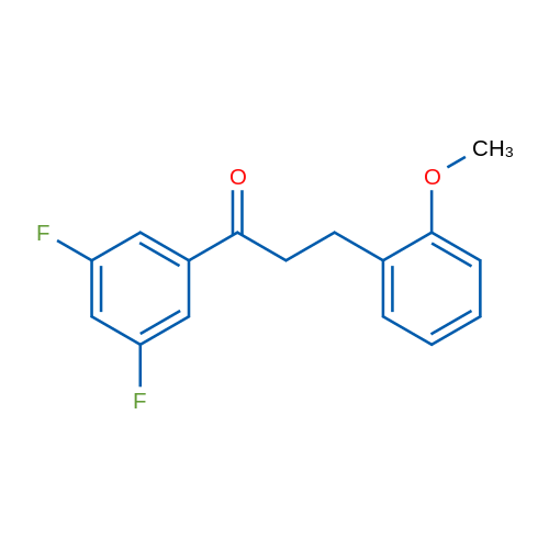 3',5'-Difluoro-3-(2-methoxyphenyl)propiophenone 1g
