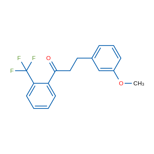 3-(3-Methoxyphenyl)-2'-trifluoromethylpropiophenone 1g