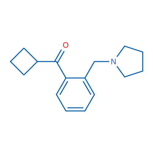 Cyclobutyl 2-(pyrrolidinomethyl)phenyl ketone 1g