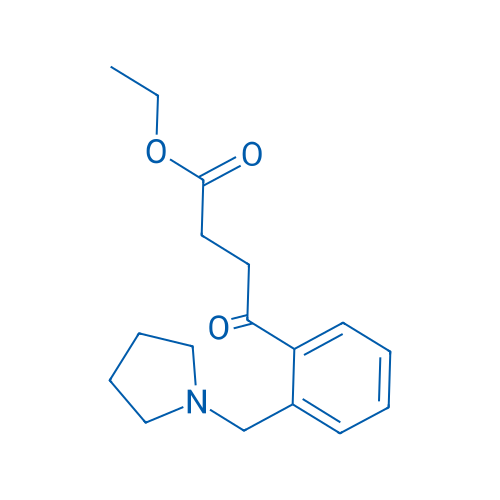 Ethyl 4-oxo-4-[2-(pyrrolidinomethyl)phenyl]butyrate 1g