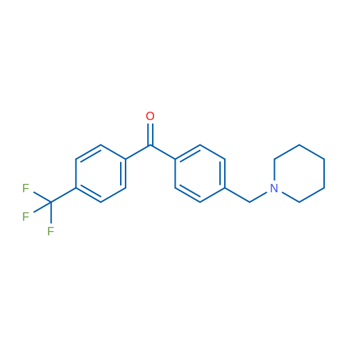 4-Piperidinomethyl-4'-trifluoromethylbenzophenone 1g