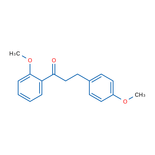 2'-Methoxy-3-(4-methoxyphenyl)propiophenone 1g