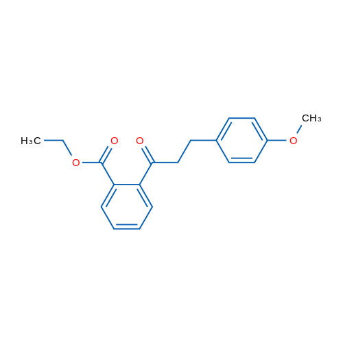 2'-Carboethoxy-3-(4-methoxyphenyl)propiophenone 1g