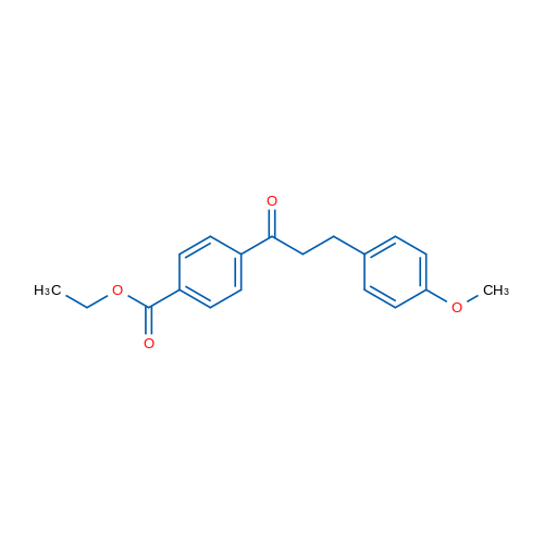 4'-Carboethoxy-3-(4-methoxyphenyl)propiophenone 1g