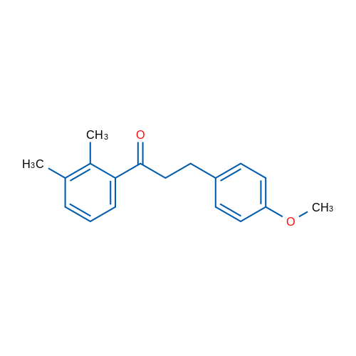 2',3'-Dimethyl-3-(4-methoxyphenyl)propiophenone 1g