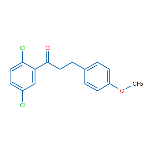 2',5'-Dichloro-3-(4-methoxyphenyl)propiophenone 1g
