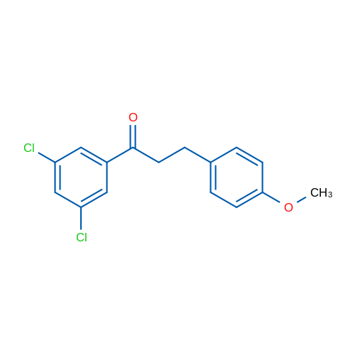 3',5'-Dichloro-3-(4-methoxyphenyl)propiophenone 1g