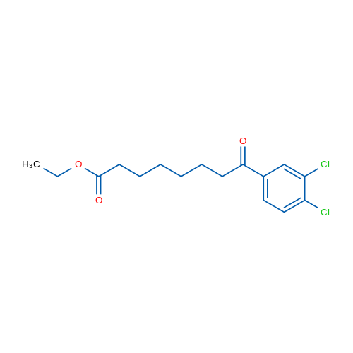 Ethyl 8-(3,4-dichlorophenyl)-8-oxooctanoate 1g