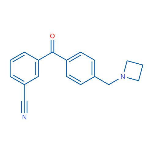 3-(4-(Azetidin-1-ylmethyl)benzoyl)benzonitrile 1g