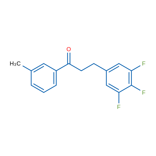 3'-Methyl-3-(3,4,5-trifluorophenyl)propiophenone 1g