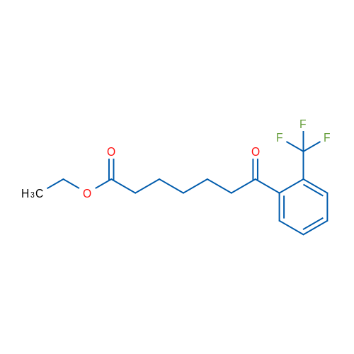 Ethyl 7-oxo-7-(2-trifluoromethylphenyl)heptanoate 1g