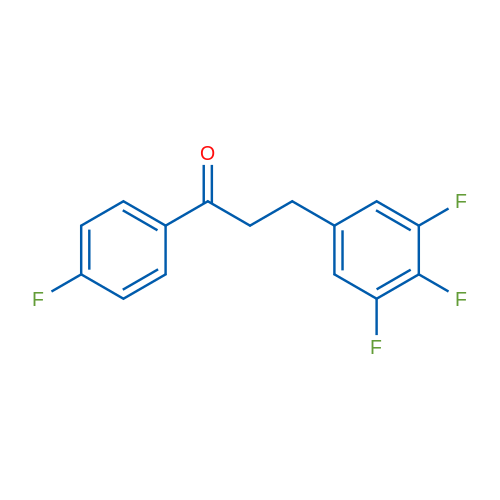 4'-Fluoro-3-(3,4,5-trifluorophenyl)propiophenone 1g