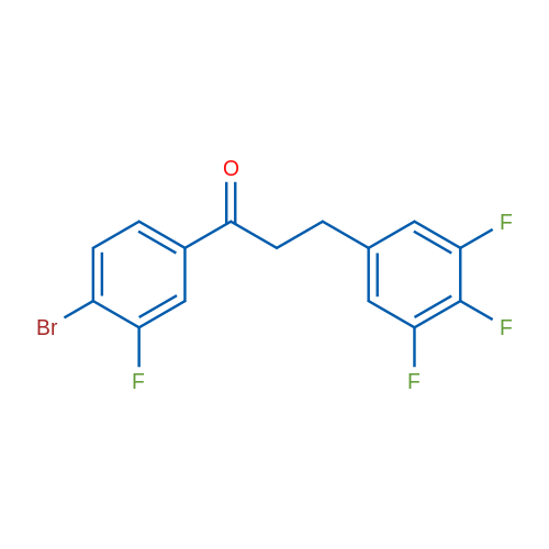 4'-Bromo-3'-fluoro-3-(3,4,5-trifluorophenyl)propiophenone 1g