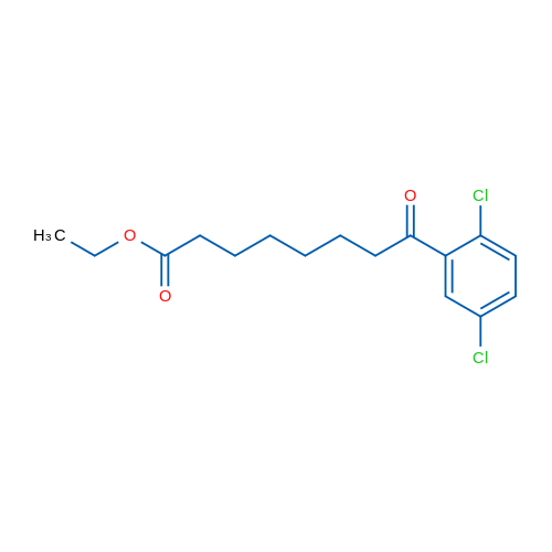 Ethyl 8-(2,5-dichlorophenyl)-8-oxooctanoate 1g