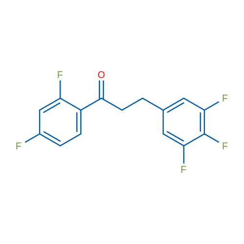 2',4'-Difluoro-3-(3,4,5-trifluorophenyl)propiophenone 1g