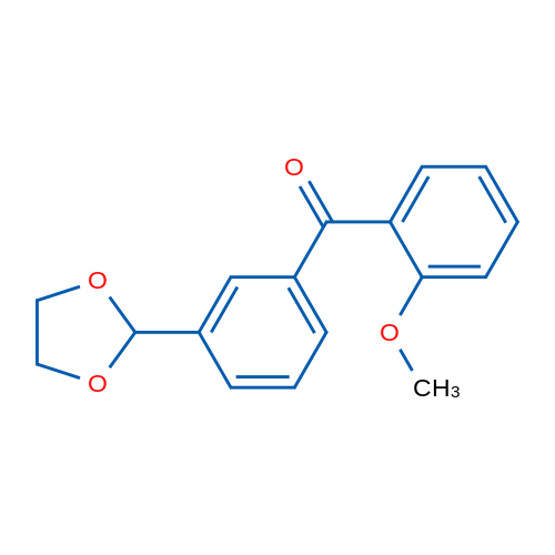 3'-(1,3-Dioxolan-2-yl)-2-methoxybenzophenone 1g