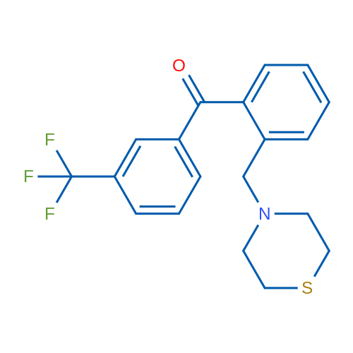 2-Thiomorpholinomethyl-3'-trifluoromethylbenzophenone 1g