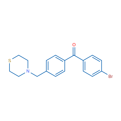 4-Bromo-4'-thiomorpholinomethyl benzophenone 1g