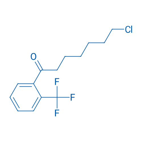 7-Chloro-1-oxo-1-(2-trifluoromethylphenyl)heptane 1g