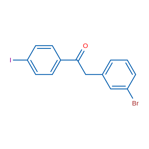 2-(3-Bromophenyl)-4'-iodoacetophenone 1g