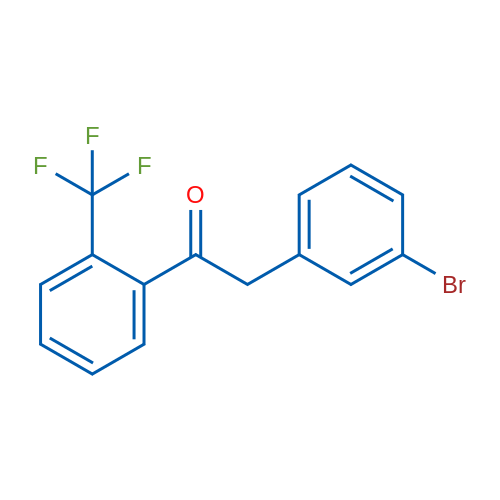 2-(3-Bromophenyl)-2'-trifluoromethylacetophenone 1g