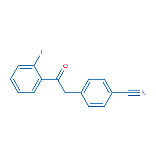 2-(4-Cyanophenyl)-2'-iodoacetophenone 1g