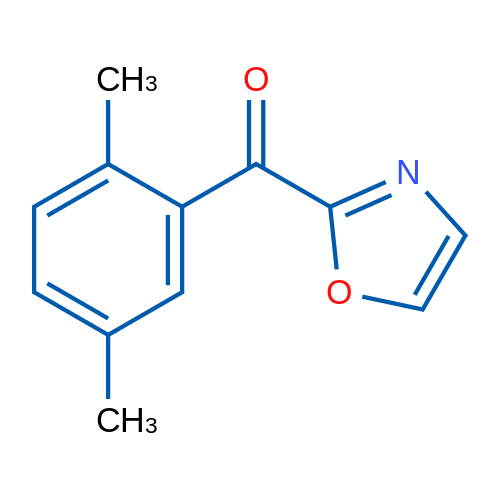 (2,5-Dimethylphenyl)(oxazol-2-yl)methanone 1g
