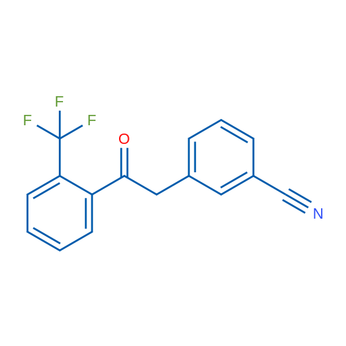 2-(3-Cyanophenyl)-2'-trifluoromethylacetophenone 1g