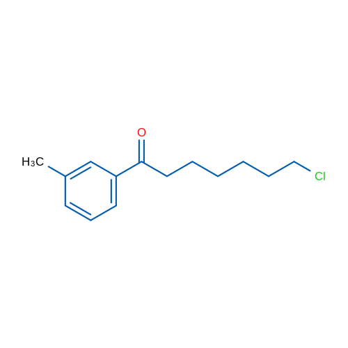 7-Chloro-1-(3-methylphenyl)-1-oxoheptane 5g